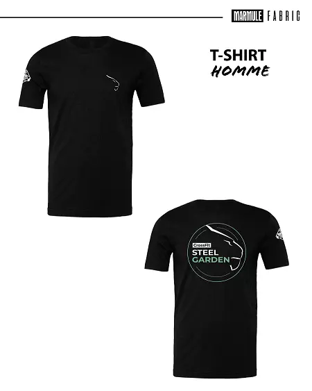 T Shirt Noir Salle de sport CrossFit Cholet